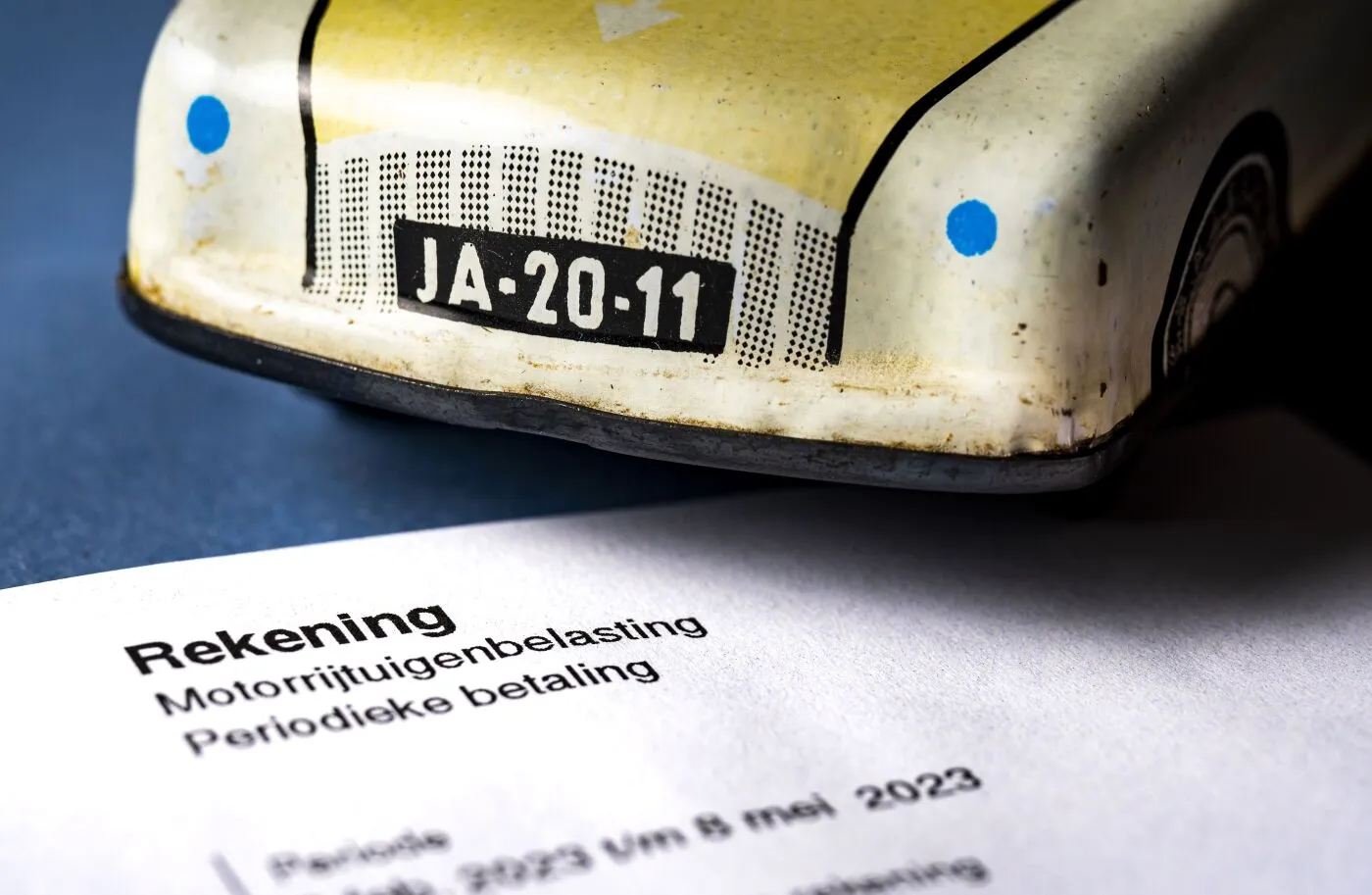 Autobezitter die wegenbelasting bespaart